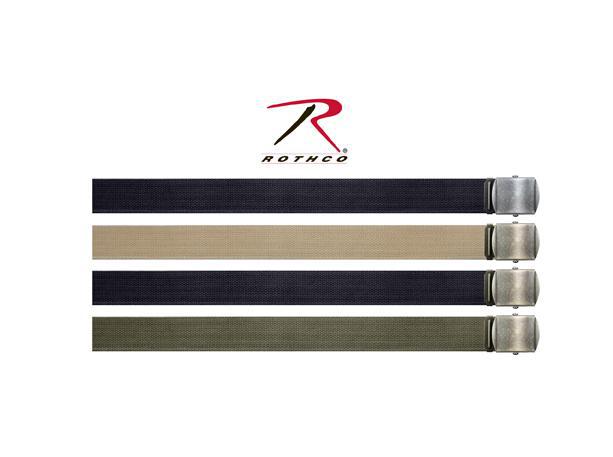 STRIPED WEB BELT OLIVE DRAB | Bodega