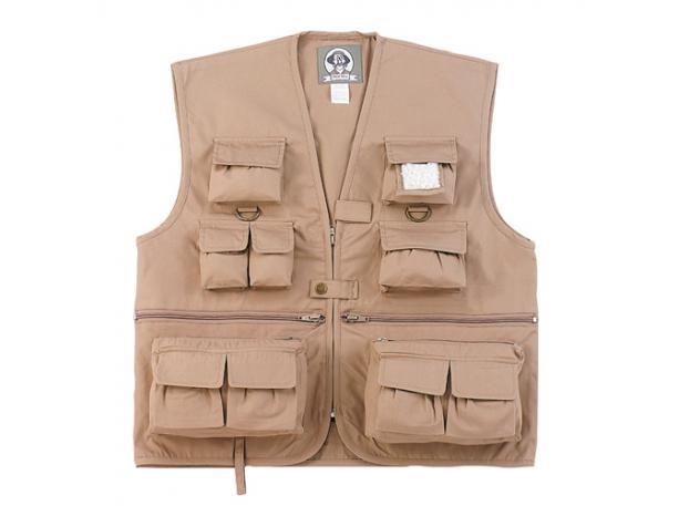 Kids Multi Pocket Waistcoat Army Clothing Cadet Uniform (5-6 Years (S),  Beige) : : Fashion