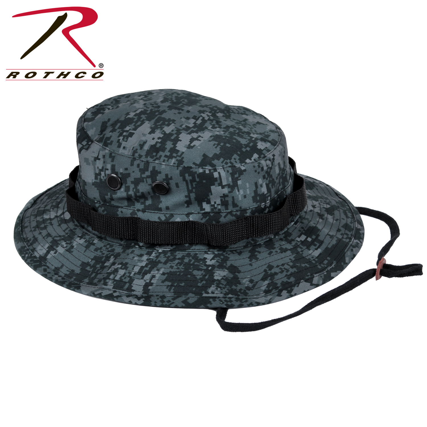 digital camo fishing hat