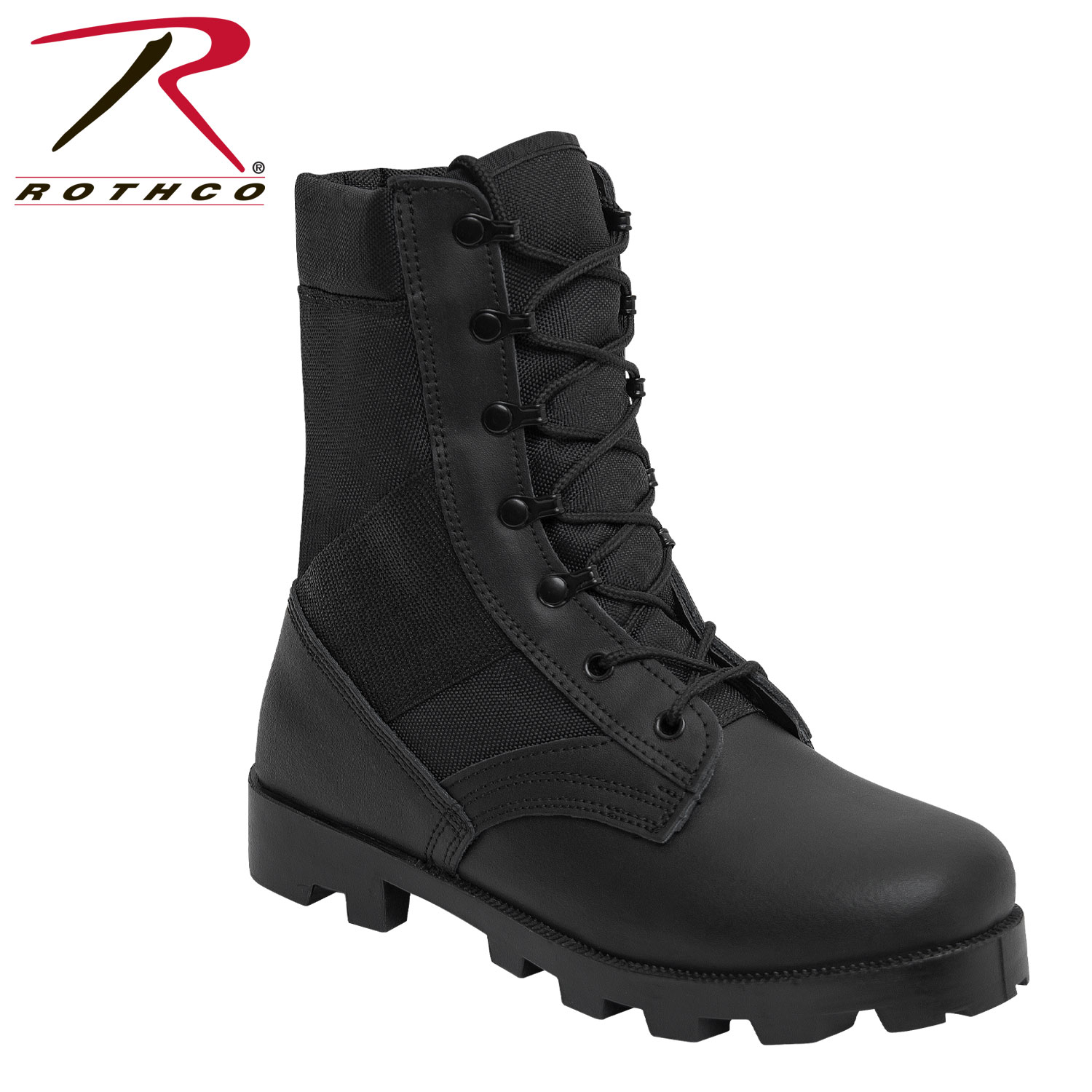 Rothco Black G.I. Type Speedlace Black Jungle Boots
