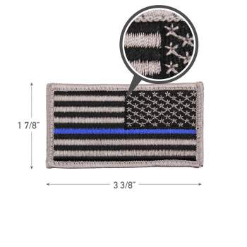 ROTHCO US flag velcro patch FULL COLOR