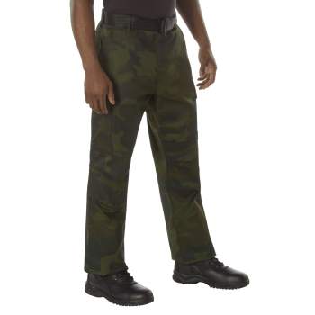 Men's Subdued Urban Digital Camouflage Military Fatigue Cargo Pants