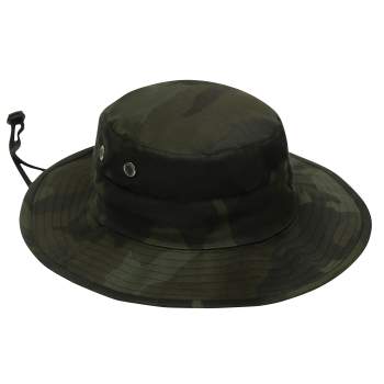 Rothco 5682 Olive Drab Adjustable Boonie Hat With Neck Cover.