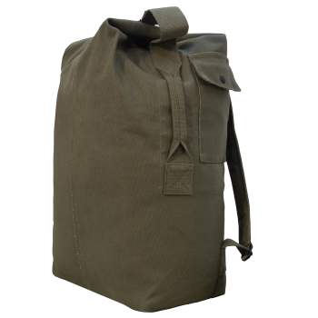 Rothco G.I. Style Canvas Double Strap Duffle Bag - Coyote Brown
