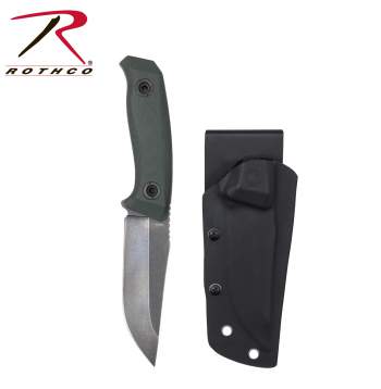 Rothco Bush Knife With Plastic Sheath