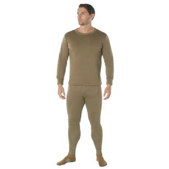 Thermal Knit Cold Weather SHIRT Long John Underwear Military TOP Rothco NEW