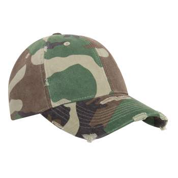 Camo Hat with Adjustable Closure,Pro Camouflage Series Cap