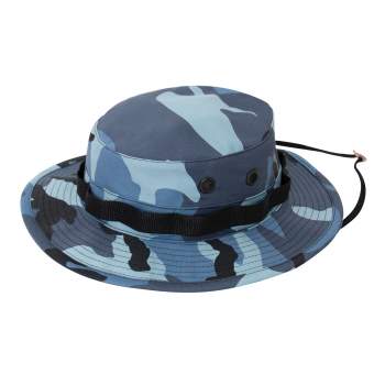 Visland Camo Bucket Hats with Built in 3D Leafy Facecover Hunting