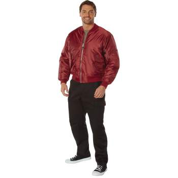 Mush Editions Slim Fitted Bomber Genuine Leather Jacket S / Brown
