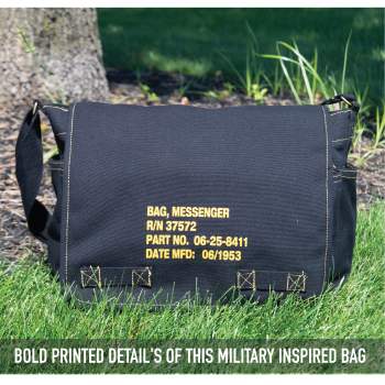 Classic Camo Military Messenger Bag Field Canvas Shoulder Bag Bags