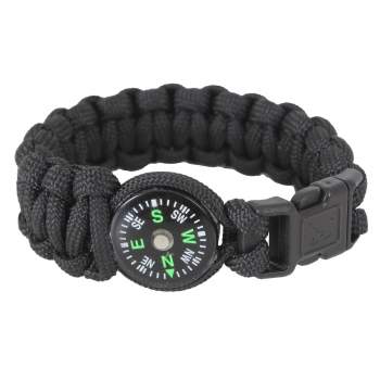 Rothco Deluxe Thin Blue Line Paracord Bracelet - Volcanic Bikes
