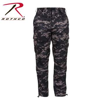 black and white army fatigue pants